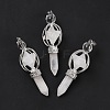 Natural Quartz Crystal Big Pendants G-I322-07P-07-1