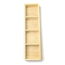 Wooden Storage Box AJEW-M210-01A