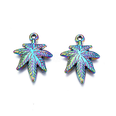Rainbow Color Alloy Pendants PALLOY-N156-215-1