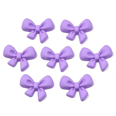 Opaque Spray Painted Acrylic Cabochons ACRP-S679-001-1