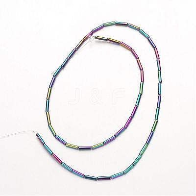 Electroplate Non-magnetic Synthetic Hematite Bead Strands G-F300-37B-02-1