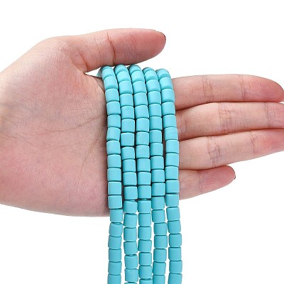 Handmade Polymer Clay Bead Strands X-CLAY-ZX006-01-77-1