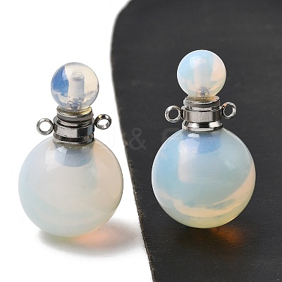 Opalite Perfume Bottle Pendants GG-CBA7610-02P-01-1