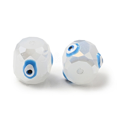 Opaque Glass Beads GLAA-F121-02A-1