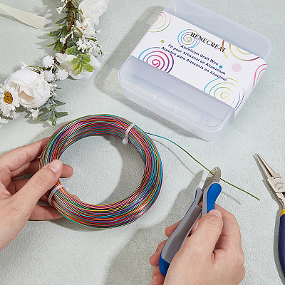 1 Roll Gradient Color Aluminum Wire AW-BC0003-38A-1