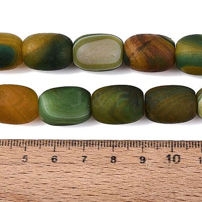 Natural Agate Beads Strands G-Q606-97B-01-1