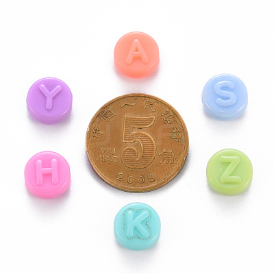 Opaque Acrylic Beads MACR-S373-28A-1