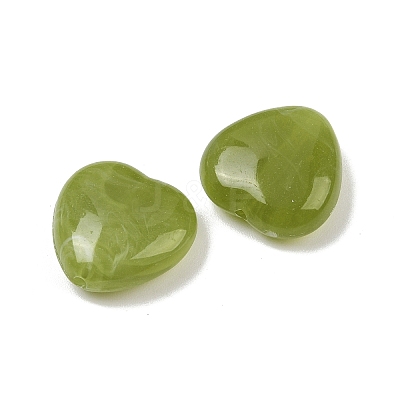 Opaque Acrylic Beads X-MACR-C037-05B-1