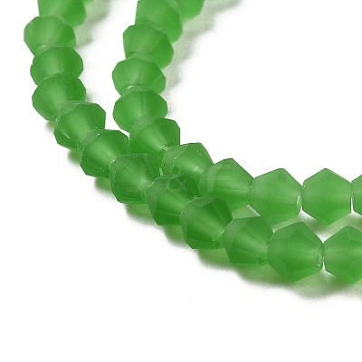 Imitate Austrian Crystal Frosted Glass Beads Strands LS-EGLA-A039-T3mm-MD03-1