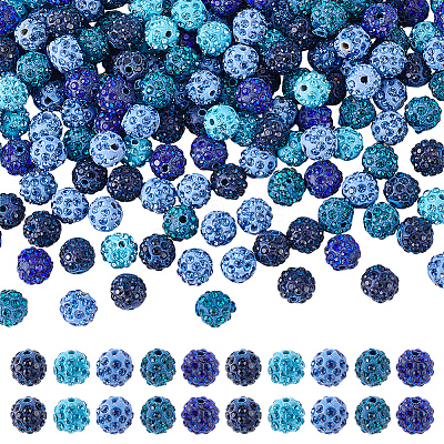 150Pcs 5 Colors Handmade Polymer Clay Beads CLAY-ME0001-01-1