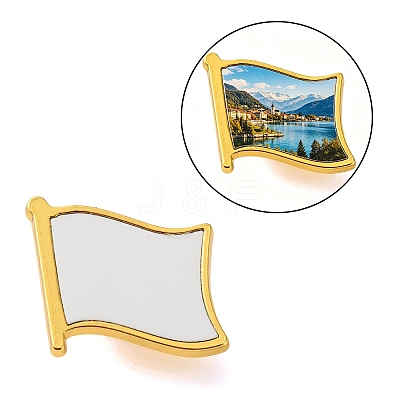 Soccer Season Sublimation Blank Brooch Pins FIND-T077-01B-G-1