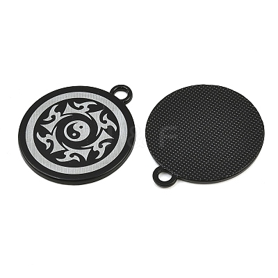 Baking Paint Alloy Painted Finish Pendants AL-CBA2376-08EB-1