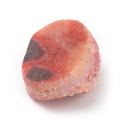 Electroplated Natural Dyed Quartz Beads G-I251-06-1