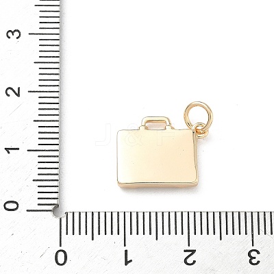 304 Stainless Steel Enamel Charms STAS-A131-03A-G-1