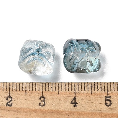 Baking Paint Transparent Glass Beads X1-GLAA-C035-01A-1