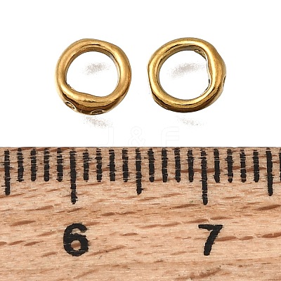 304 Stainless Steel Ring Charm Connectors STAS-L315-069A-G-1