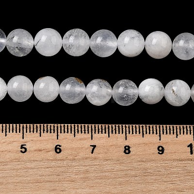 Natural Rainbow Moonstone Beads Strands G-D340-A01-8mm-1