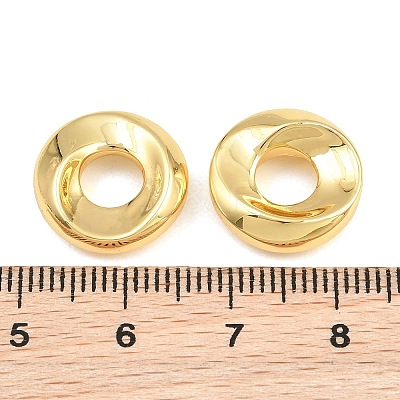 Brass European Beads KK-CBA78C7-23G-1