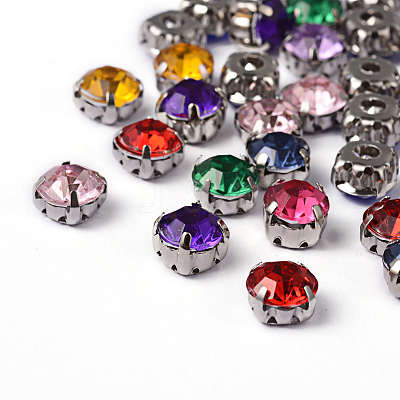 Sew on Rhinestone GACR-D001-8mm-M-1