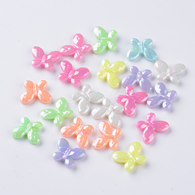 Opaque Acrylic Beads MACR-Q239-015-1