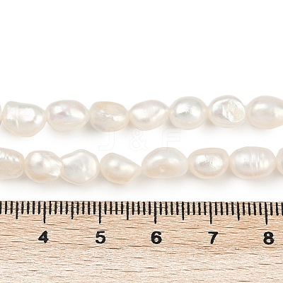Natural Cultured Freshwater Pearl Beads Strands PEAR-P064-20A-04A-02-1