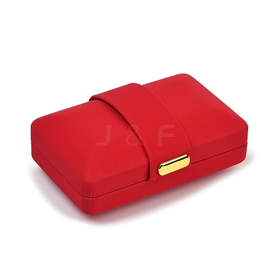 Rectangle PU Leather Jewelry Necklace Storage Boxes CON-Z009-01B-02-1