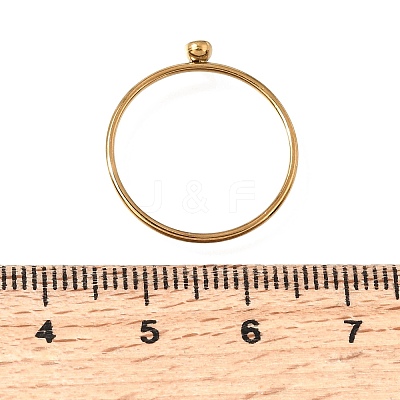 304 Stainless Steel Rhinestone Finger Rings for Women SA-CBAB767-26B-G-1