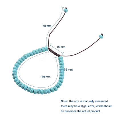 Braided Bead Bracelets BJEW-JB04913-1
