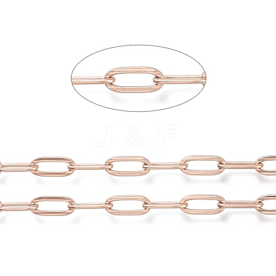 Ion Plating(IP) 304 Stainless Steel Cable Chains CHS-M002-01RG-1