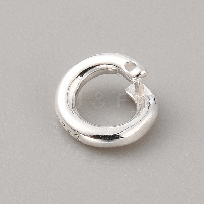 925 Sterling Silver Twister Clasp STER-WH0004-008A-1