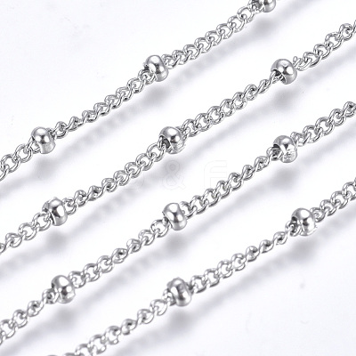 Tarnish Resistant 304 Stainless Steel Twisted Chains Curb Chain CHS-K008-11B-1