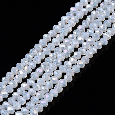 Electroplate Glass Beads Strands LS-EGLA-A044-J2mm-B06-1