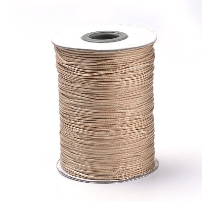 Braided Korean Waxed Polyester Cords YC-T002-0.8mm-141-1