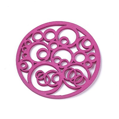 Wood Filigree Joiners Links WOOD-P014-B03-1