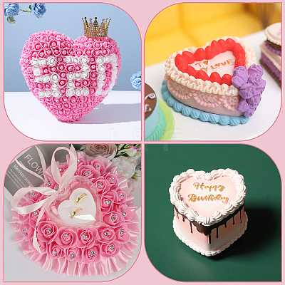 Foam Heart Shaped Cake Model FIND-WH20004-13A-1