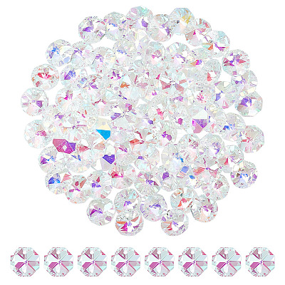 80Pcs Glass Sew on Rhinestones GLAA-ME0001-15A-1