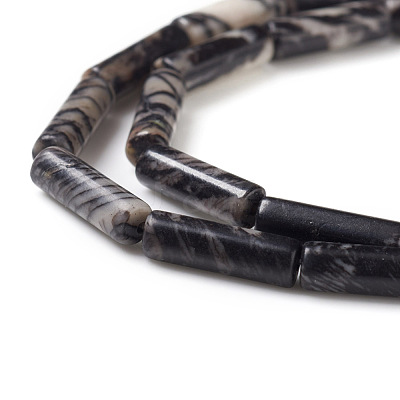 Natural Netstone Beads Strands G-F247-22-1