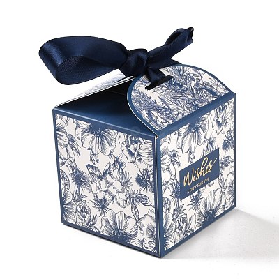 Wedding Theme Folding Gift Boxes CON-P014-01A-1