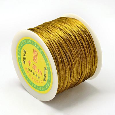 Nylon Satin Rattail Cords NWIR-R025-1.0mm-563-1