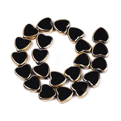 Electroplate Glass Beads Strands EGLA-T021-23C-1
