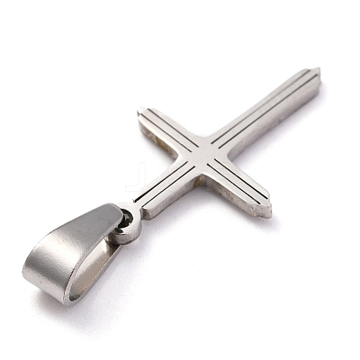 Tarnish Resistant 304 Stainless Steel Pendants STAS-P253-07P-1