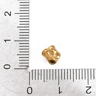 Irregular 304 Stainless Steel Beads STAS-D394-03H-G-1
