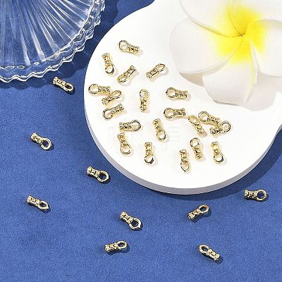 SHEGRACE Brass Cord Ends XGRQ1R160-351G-1