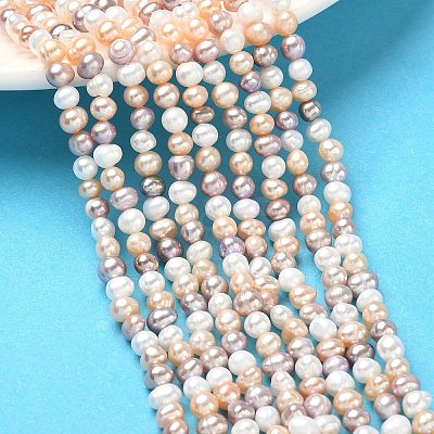 Natural Cultured Freshwater Pearl Beads Strands PEAR-C004-12-1
