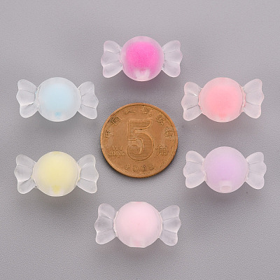 Transparent Acrylic Beads X-TACR-S152-13C-1