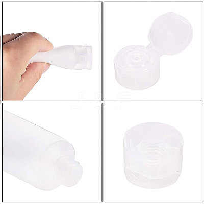 Matte Plastic Refillable Cosmetic Bottles MRMJ-WH0024-01C-1