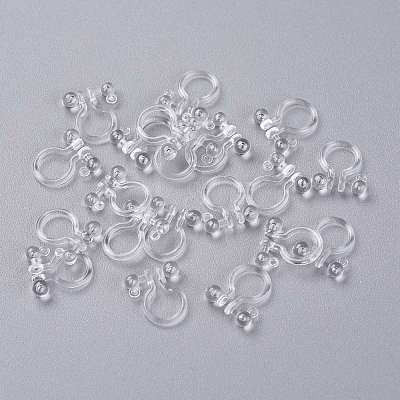 Plastic Clip-on Earring Findings KY-K012-02-1