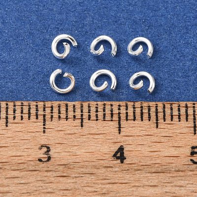 Brass Open Jump Rings KK-G604-08S-14-1