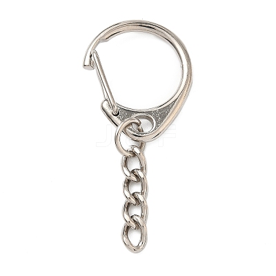 Alloy Keychain Clasps FIND-C084-09P-1