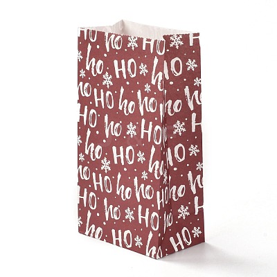 Christmas Theme Rectangle Paper Bags CARB-G006-01D-1